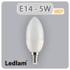 Ledlam E14 500CP 5W LED Candle Bulb 02 1