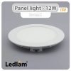 Ledlam LED Panel Light 12W Round 17RP 01