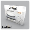 Ledlam LED Panel Light 6W Square 1212SPD dimmable 06