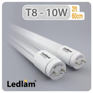 Ledlam T8 2ft 600mm 10W LED Tube 02