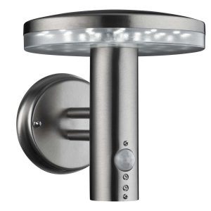 Searchlight BROOKLYN LED OUTDOOR WALL BRACKET STAINLESS STEEL 4774 01