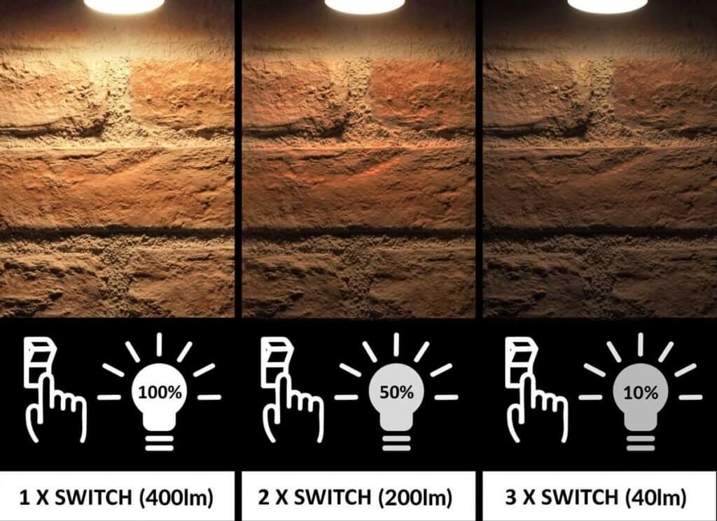 3 step dimmable led downlight instructions 2