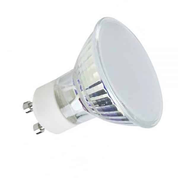 3w SMD LED GU10 Glass Bodied Bulb