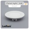 Ledlam-LED-Panel-Light-6W-Round-12RP-01