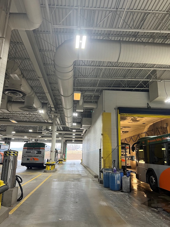 Retrofitting-Indoor-Bus-Garage-Fluorescent-T5-to-LED