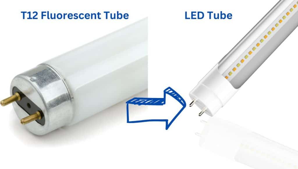 Can You Replace T12 Fluorescent Tubes with LED 1200x1200